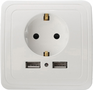 Розетка с USB портами