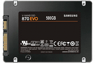 Samsung SSD 870 EVO, 500Гб