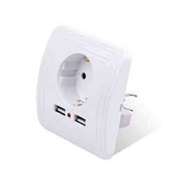 Розетка с USB портами